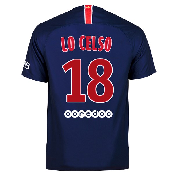 Camiseta Paris Saint Germain 1ª Lo Celso 2018-2019 Azul